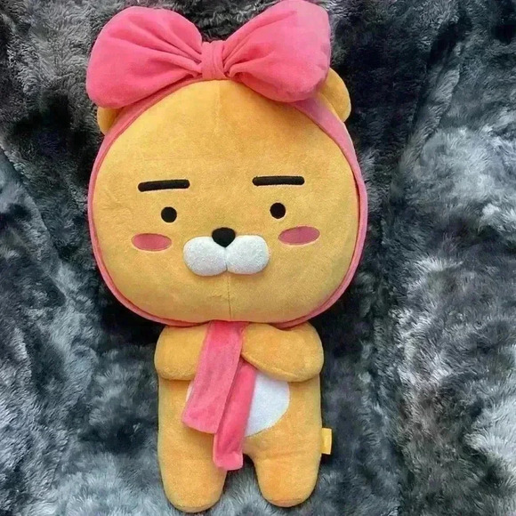 Kakaofriends Soft Plush 24" Ryan with Bow 2017 Special Edition - Picture 14 of 16
